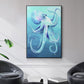 Octopus Framed Premium Gallery Wrapped Canvas - Ready to Hang