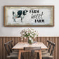 Farm Sweet Farm II - Floater Framed Canvas Print