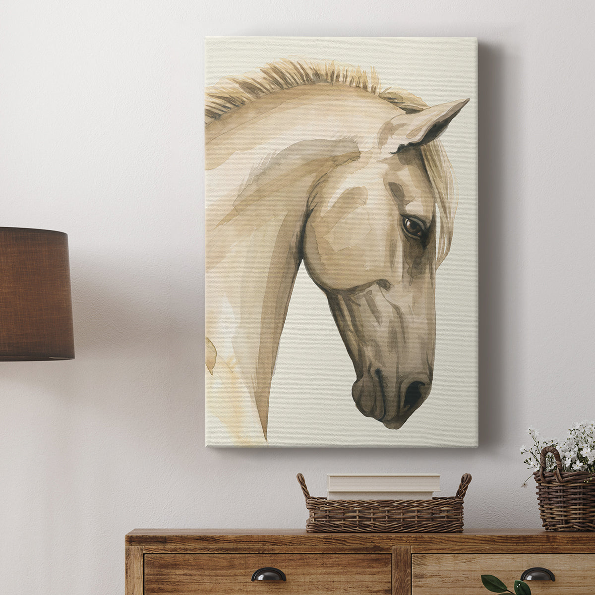Golden Palomino I - Canvas Art Print