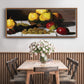 Still Life with Pears and Grapes, 1867 - Floater Framed Canvas Print