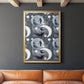 Celestial Love Collection E - Modern Framed Canvas Print