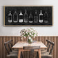 Wine Cellar - Floater Framed Canvas Print