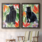 Panther's Paradise I - Premium Framed Canvas 2 Piece Set - Ready to Hang