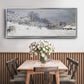 The Road in Front of Saint - Floater Framed Canvas Print