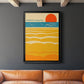 Summer Abroad I - Modern Framed Canvas Print
