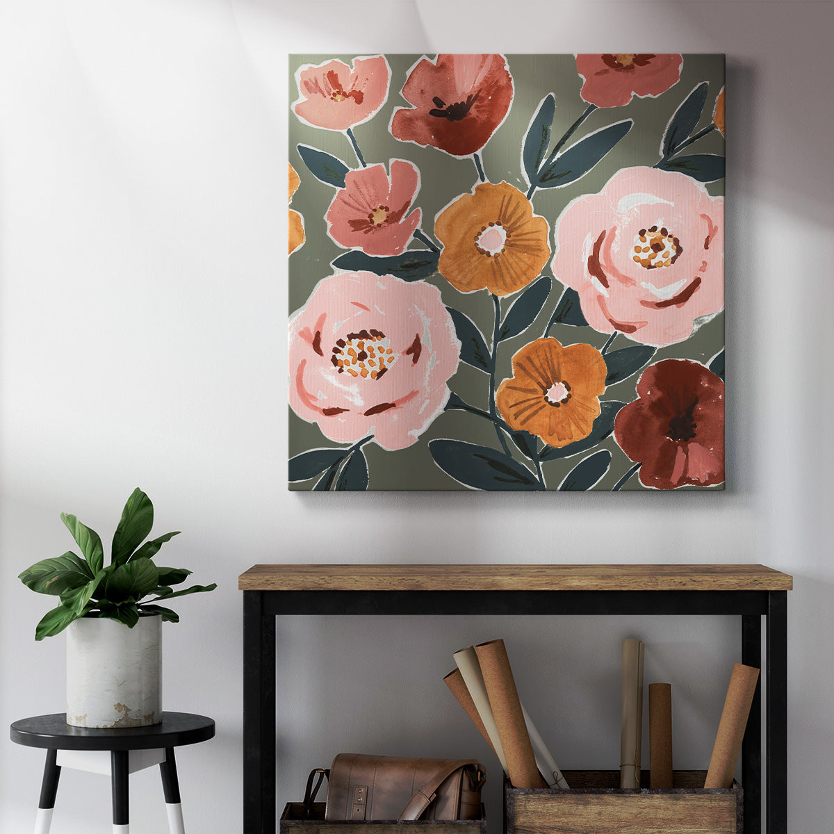 Fair Flowers I - Canvas Art Print