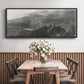 The Smoky Mountains - Floater Framed Canvas Print
