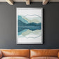 Icicle Range I - Modern Framed Canvas Print