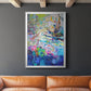 Gathering up the Goddess III - Modern Framed Canvas Print