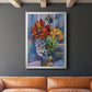 Modern Bouquet - Modern Framed Canvas Print