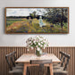 The Promenade Near Argenteuil, 1875 - Floater Framed Canvas Print