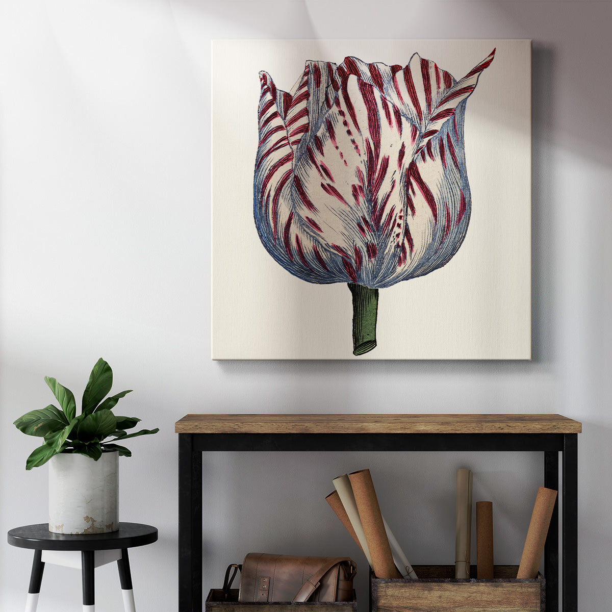 Tulip Garden VI - Canvas Art Print