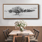 Treeline Sketch I - Floater Framed Canvas Print