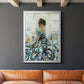 Fluid Beauty - Modern Framed Canvas Print