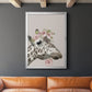 Peek A Boo Giraffe II - Modern Framed Canvas Print