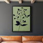 Earthly Botanical II - Modern Framed Canvas Print