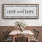 Hope Sweet Hope - Floater Framed Canvas Print