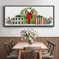 Woodland Holiday Collection D - Floater Framed Canvas Print