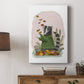 Raccoon Catching Leaves - Canvas Art Print