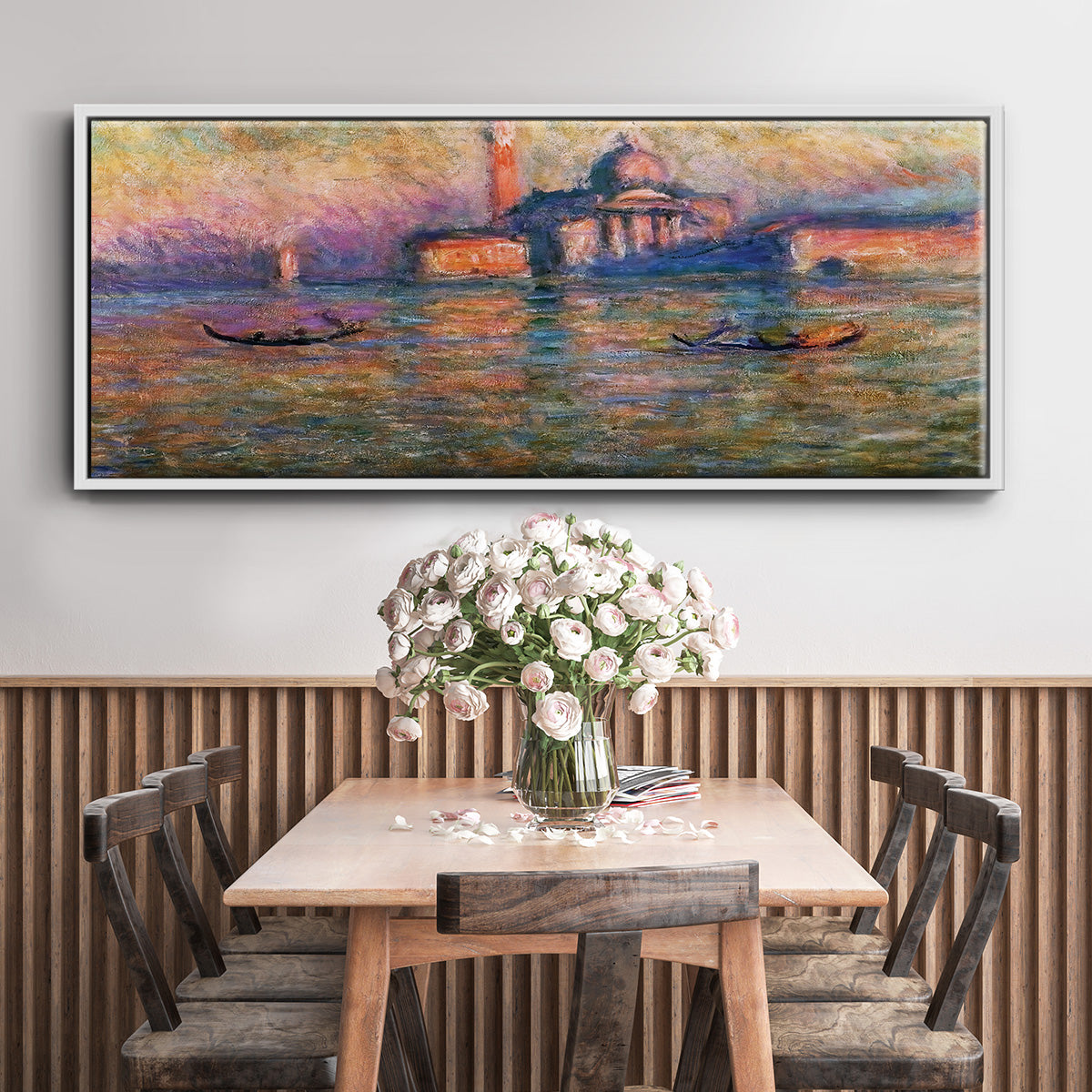 San Giorgio Maggiore, 1908 - Floater Framed Canvas Print