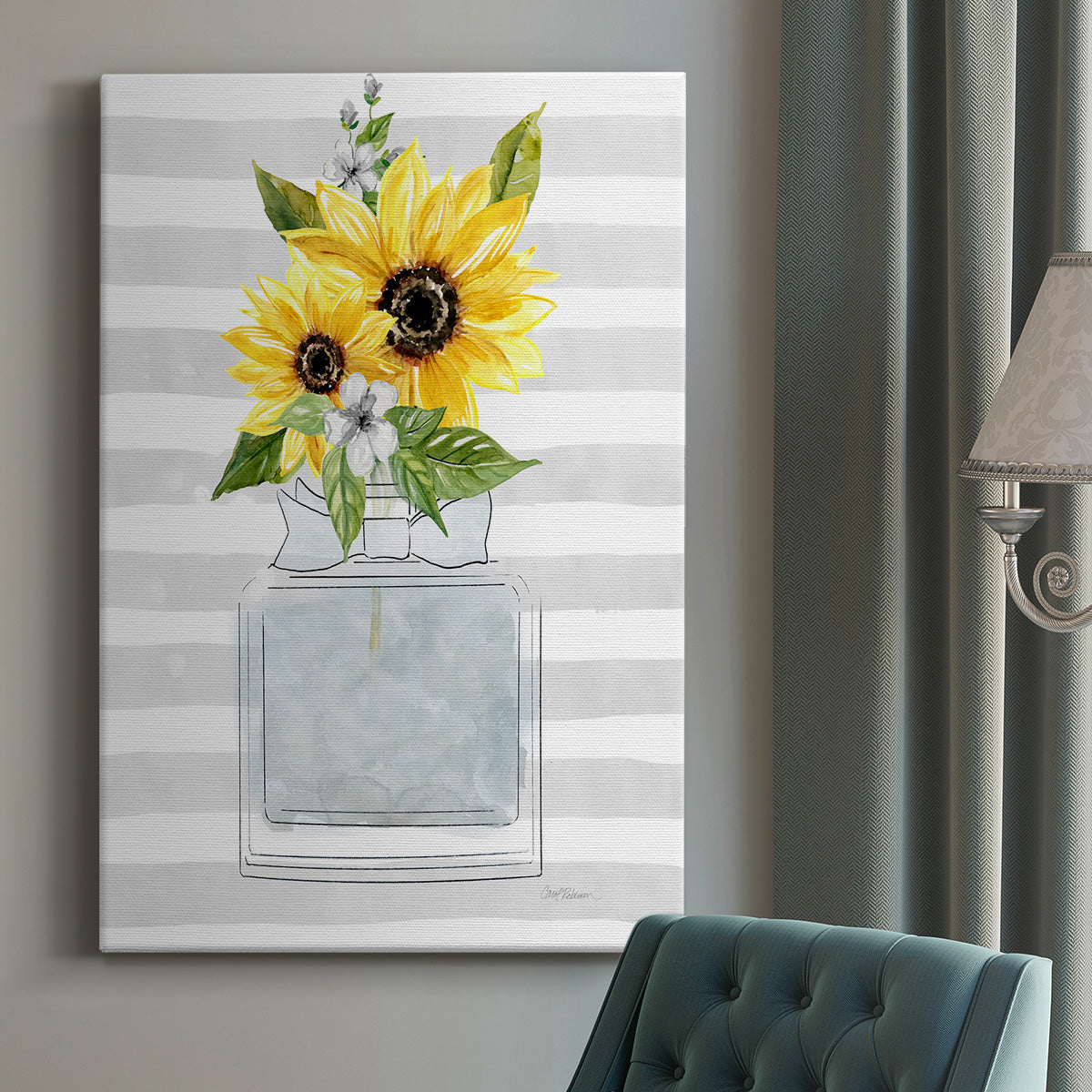 Sunflower Perfume II - Canvas Art Print