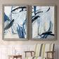 Indigo Swash I - Premium Framed Canvas 2 Piece Set - Ready to Hang