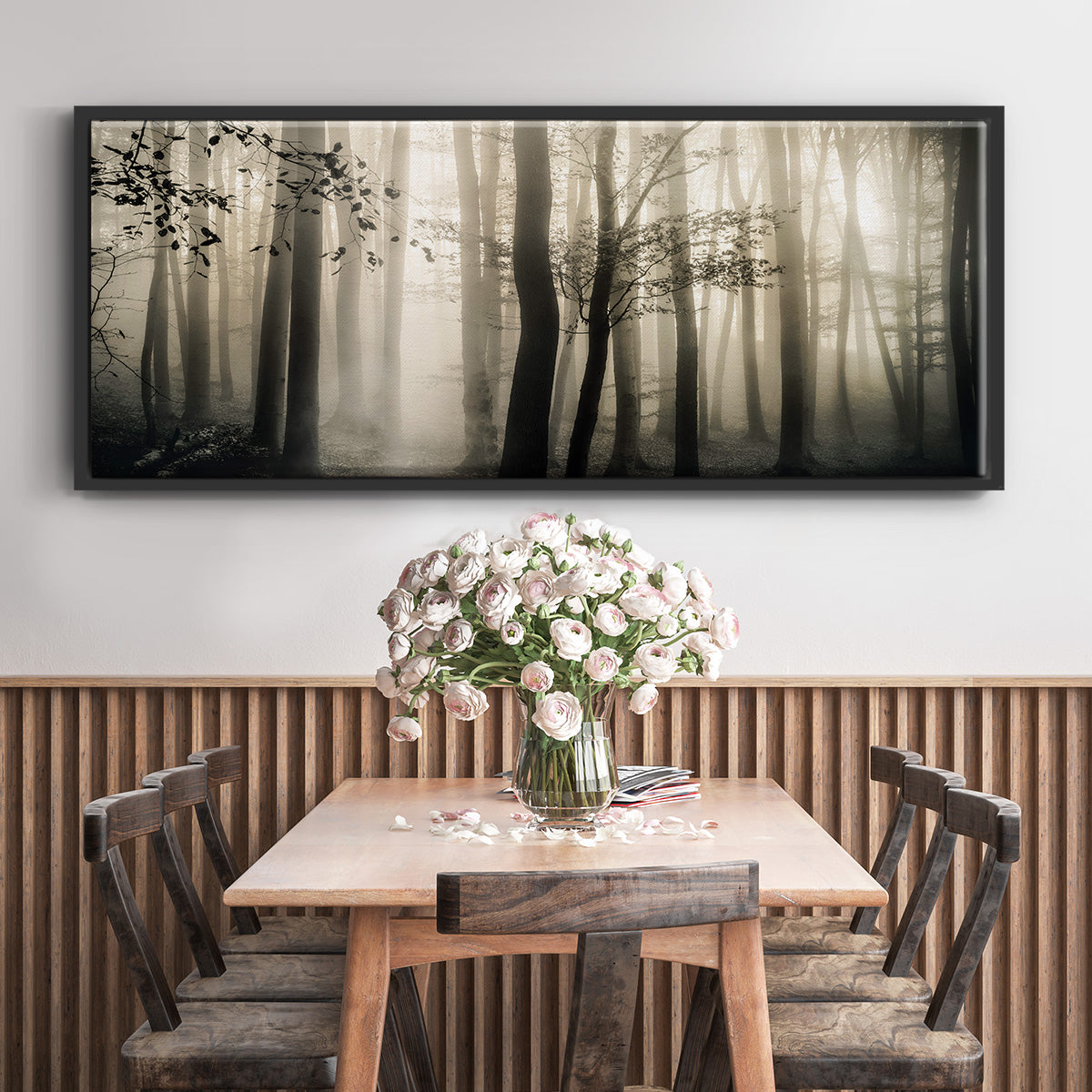 Light is Always There - Floater Framed Canvas Print