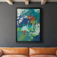 Tropical Graphics I - Modern Framed Canvas Print