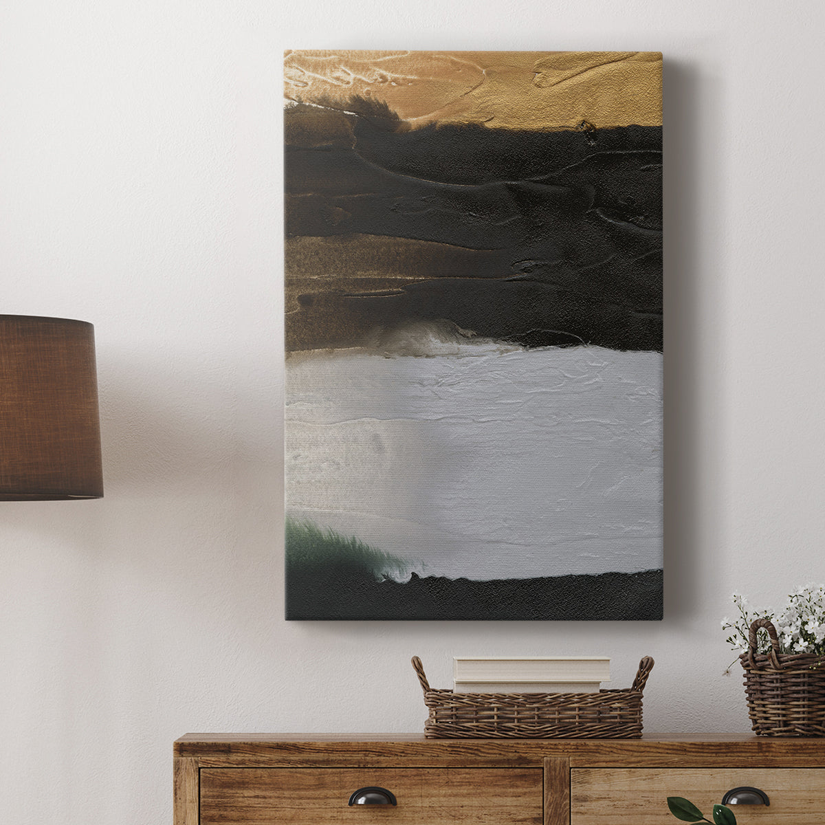 Embellished Coastal Plain I - Canvas Art Print