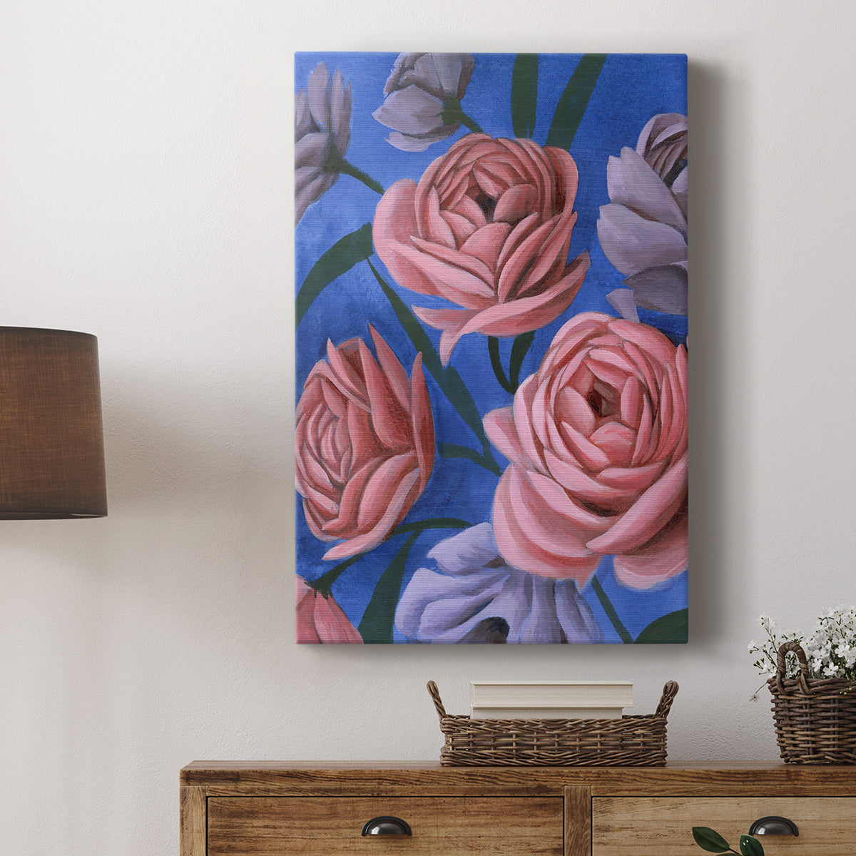 Layered Petals I - Canvas Art Print