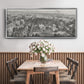 City of Buffalo - Floater Framed Canvas Print