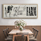 Bless This Farm - Floater Framed Canvas Print