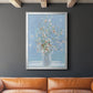 Cherry Blossom Arrangement - Modern Framed Canvas Print