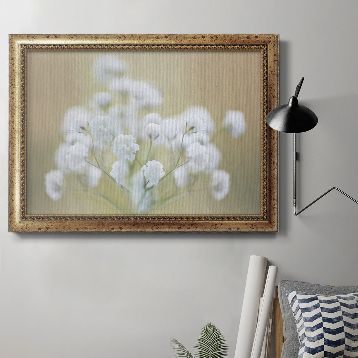 Baby's Breath Study I Premium Framed Canvas- Ready to Hang