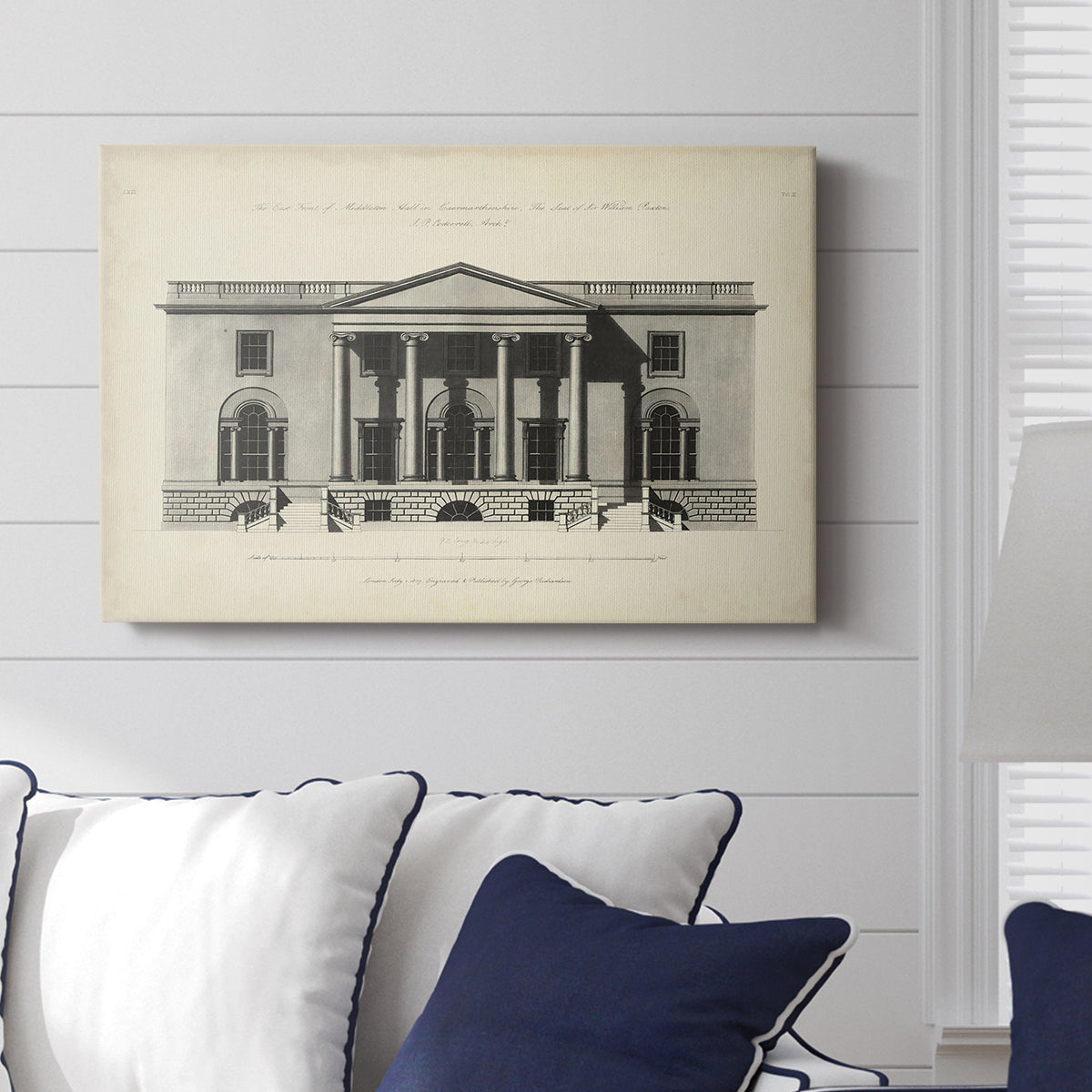 Richardson Architecture I - Canvas Art Print