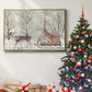 Christmas Time II - Framed Gallery Wrapped Canvas in Floating Frame