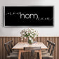 Nom Nom Nom - Floater Framed Canvas Print