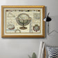 Nautical Map II Premium Framed Canvas- Ready to Hang