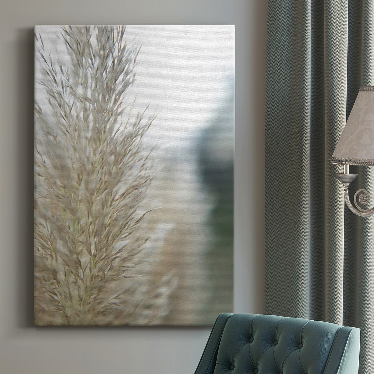 Subtle Grasses IV - Canvas Art Print