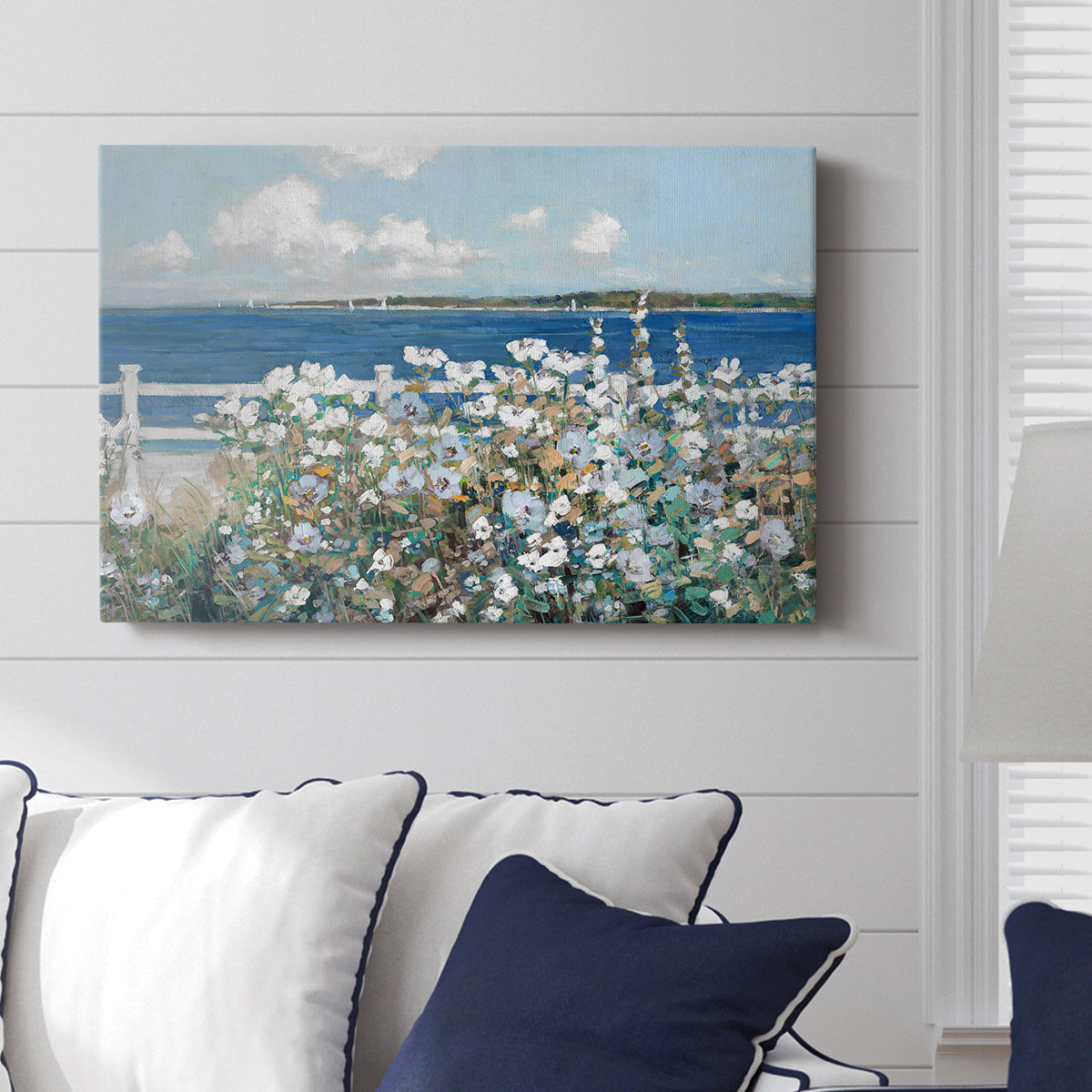 Bayside Garden - Canvas Art Print