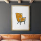 Take a Seat III - Modern Framed Canvas Print