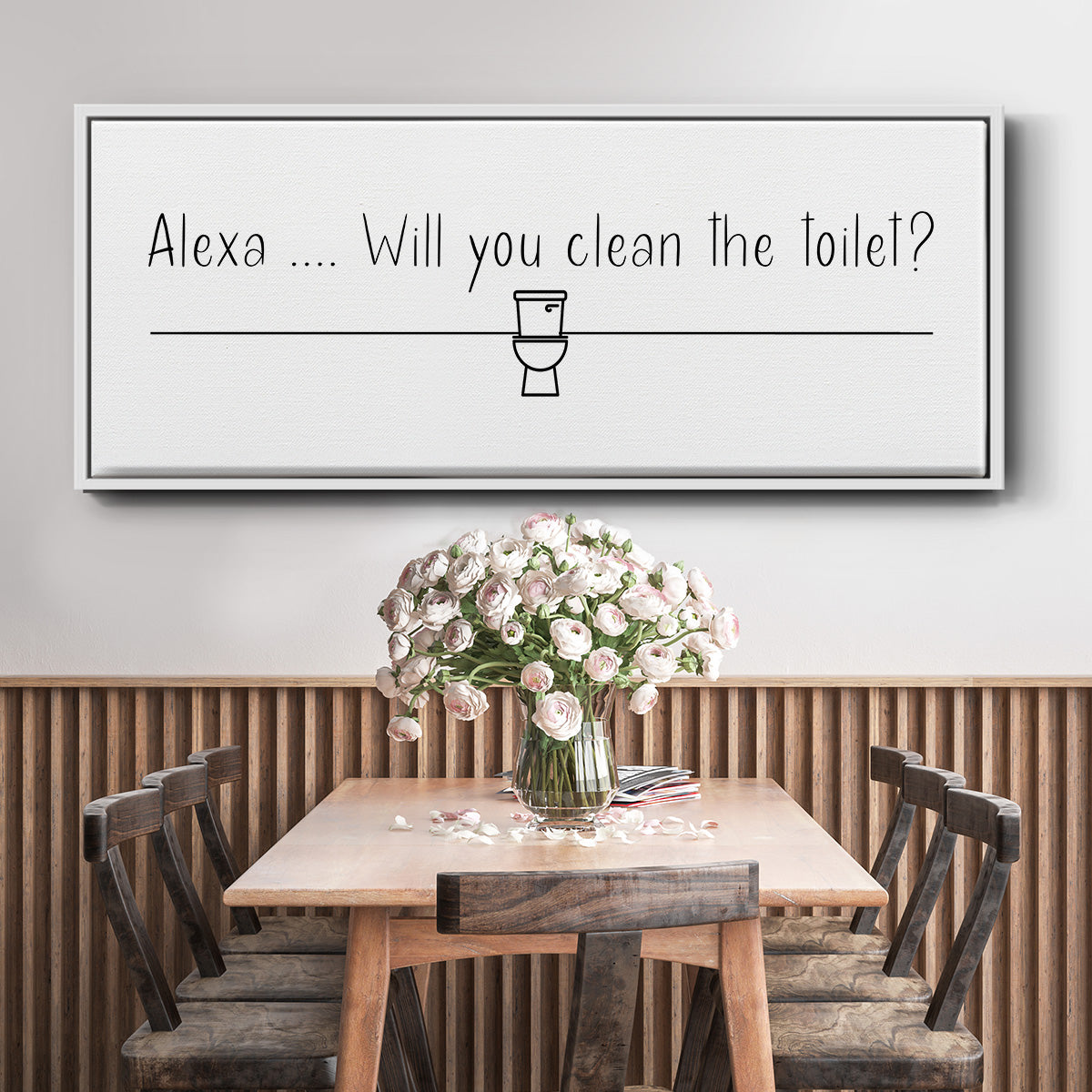 Alexa ... - Floater Framed Canvas Print