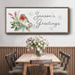 Winter Visitor Collection D - Floater Framed Canvas Print