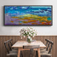 Dancing Heart - Floater Framed Canvas Print