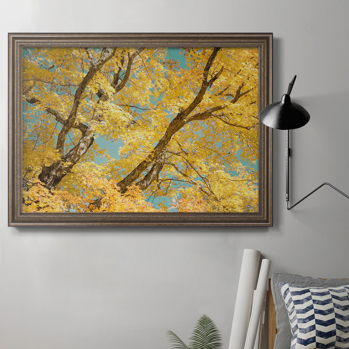 Autumn Tapestry V Premium Framed Canvas- Ready to Hang