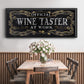 Wine Taster - Floater Framed Canvas Print