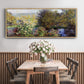 The Corner of the Garden at Montgeron, 1876 - Floater Framed Canvas Print