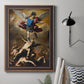 The Fall of the Rebel Angels - Ornate Framed Canvas Print