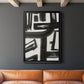 Inkwell Intersect II - Modern Framed Canvas Print