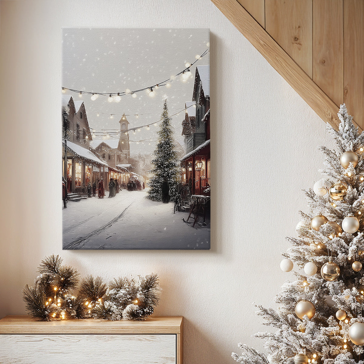 Quiet Twilight at Dawn - Canvas Art Print